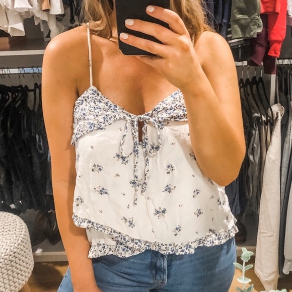 Tops - *NWT AE Flouncy Tank